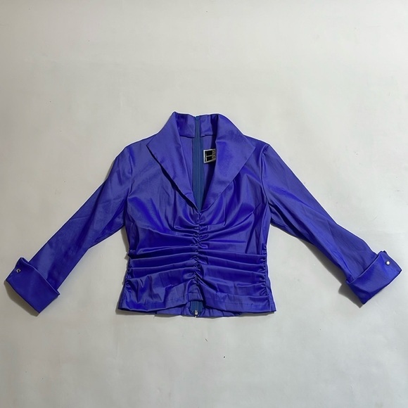 VINTAGE TADASHI SHOJI formal top - Picture 1 of 8